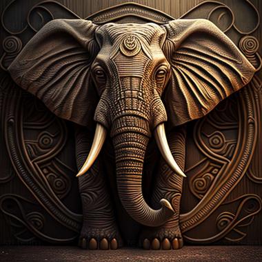 3D модель Гра TEMBO THE BADASS ELEPHANT (STL)